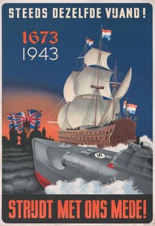 1.3 affiche uit de Tweede Wereldoorlog