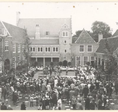 Regionaal Archief Dordrecht - Historische voorstellingen op het Hof tijdens de Hoffeesten van 1972. - 1972