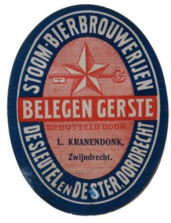 Etiket Belegen Gerste