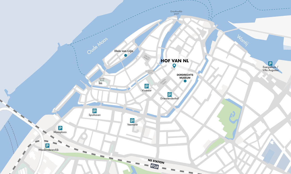 Google maps plattegrond Hof van Nederland