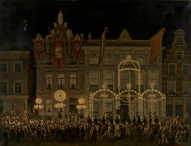 Illuminatie op de Voorstraat