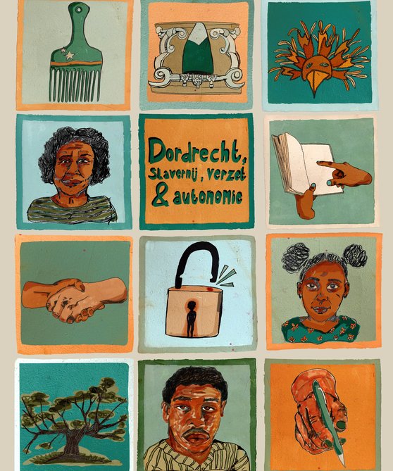 Cover van het boek Dordrecht, slavernij, verzet en autonomie